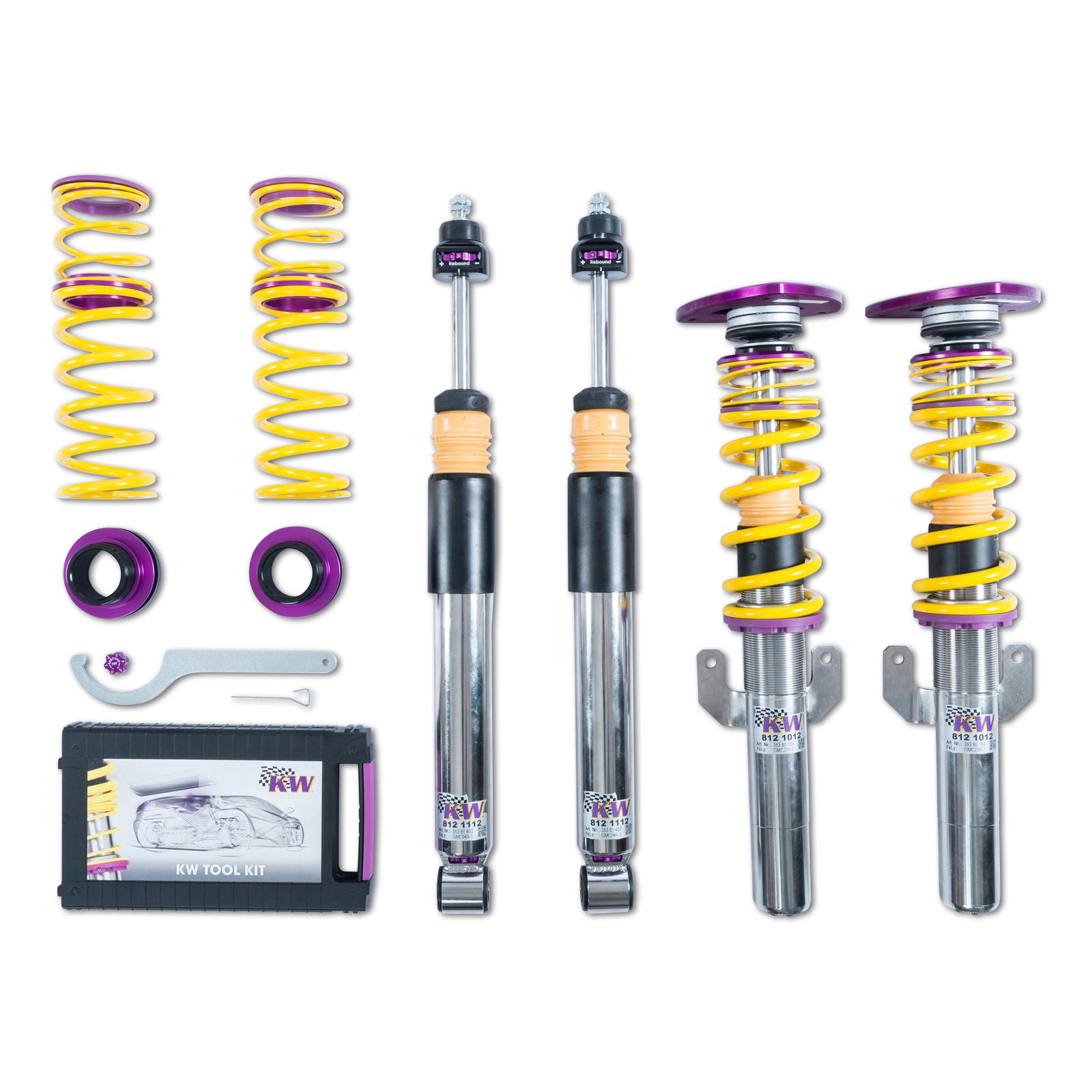 KW V3 Clubsport coilover suspension | fits VW Polo (AW) GTI | 352808BW