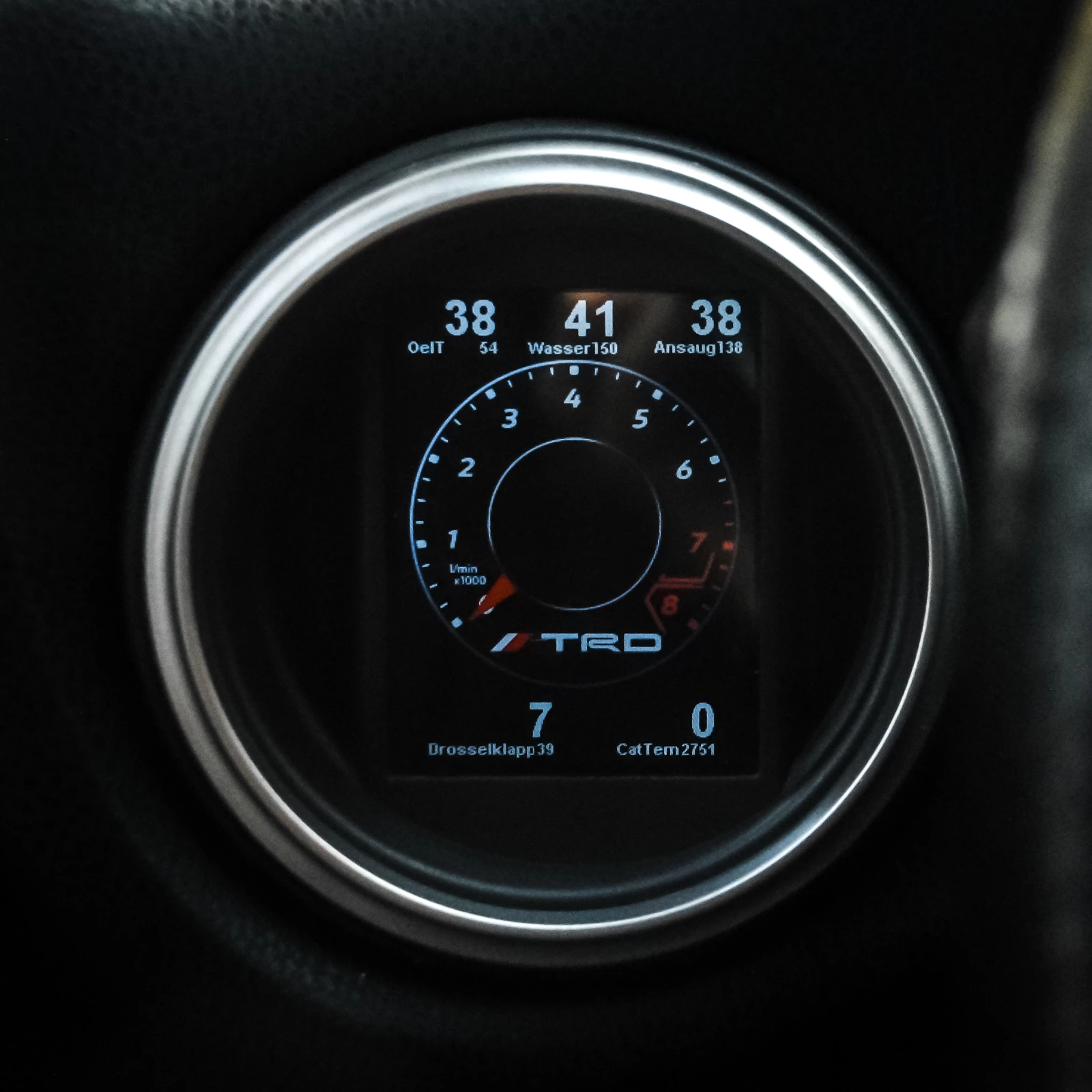 Data display 2.8” MFD28 Gen.2 | fits Toyota GT86 / Subaru BRZ | CANchecked