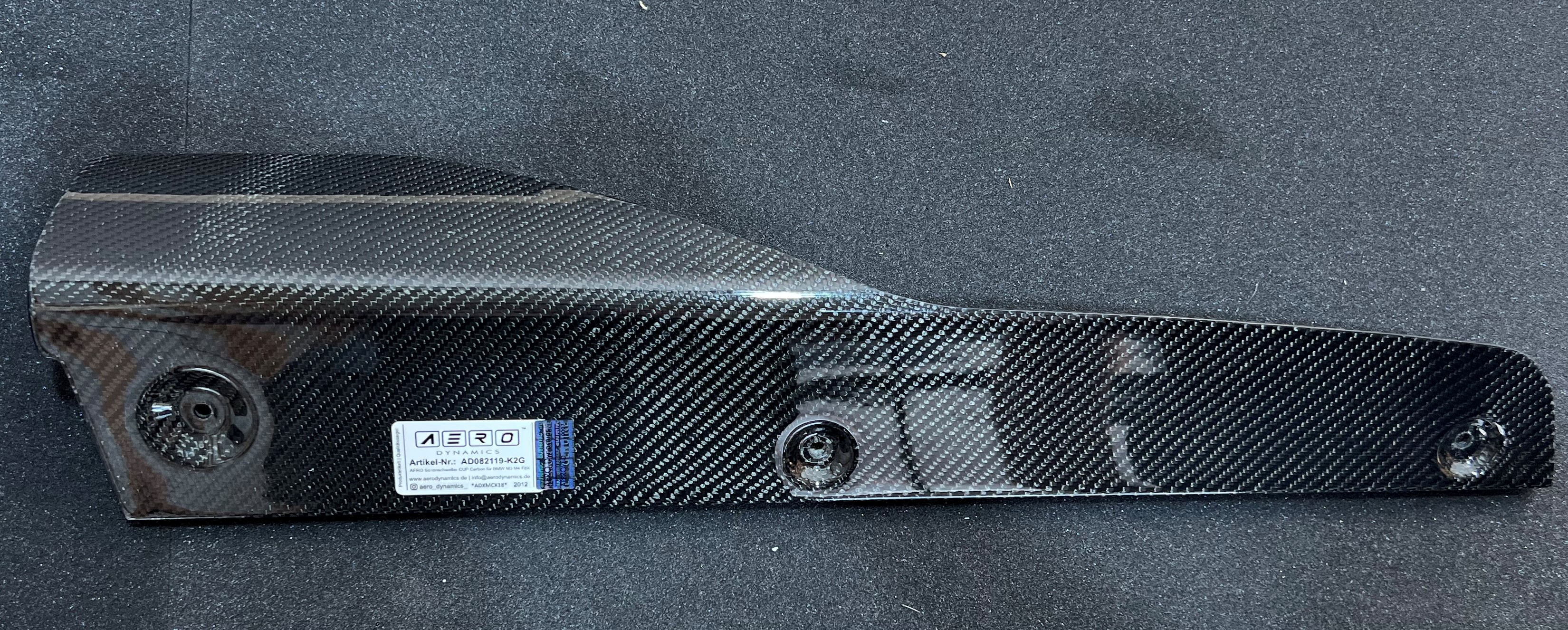 Side skirts Carbon | fits BMW M3/M4 (F80/F82) | AERO Dynamics | Used SPECIAL PRICE